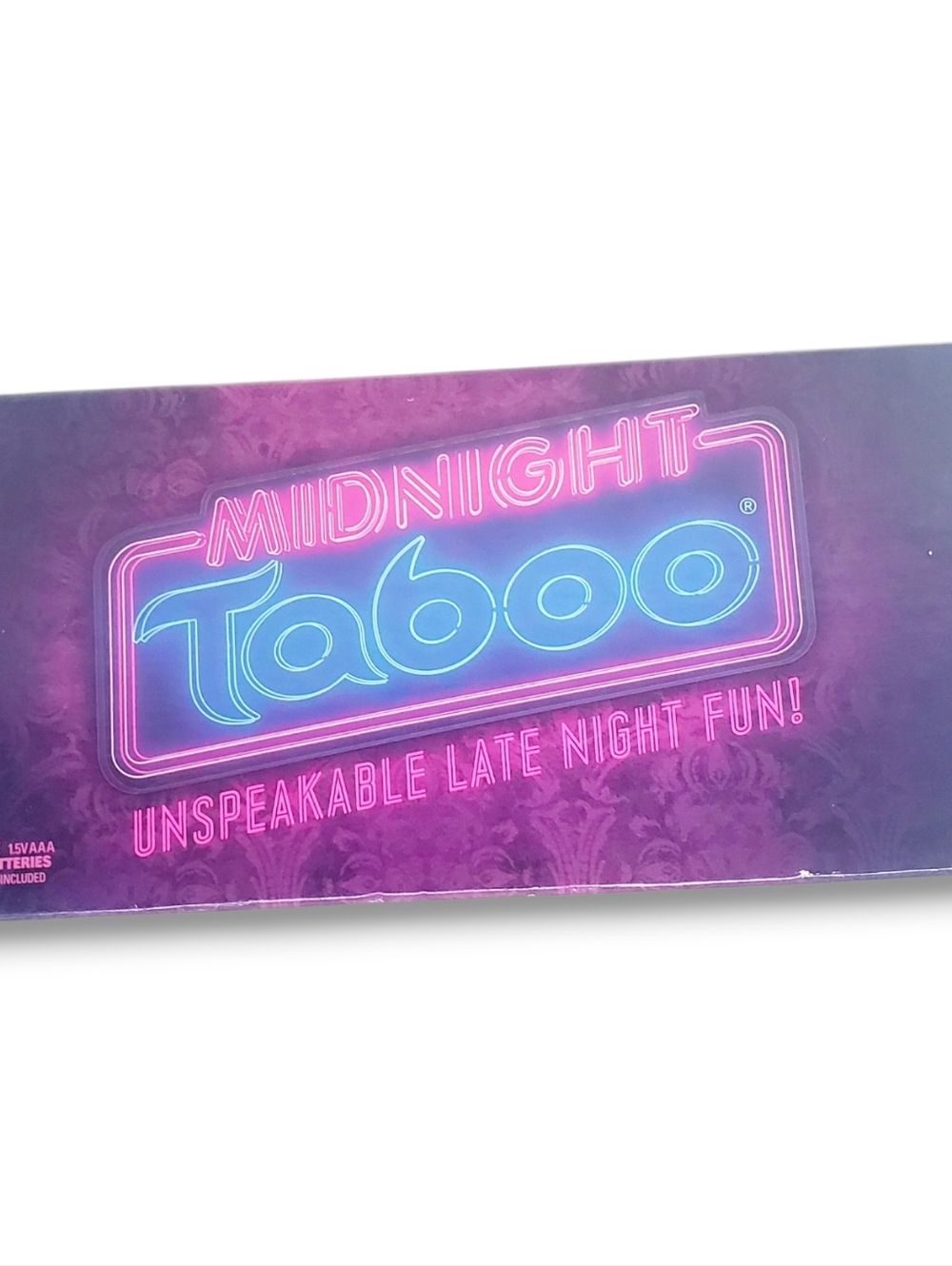 Taboo Midnight Party Game COMPLETE Hasbro 2016 Words Adult Late Night Inventor